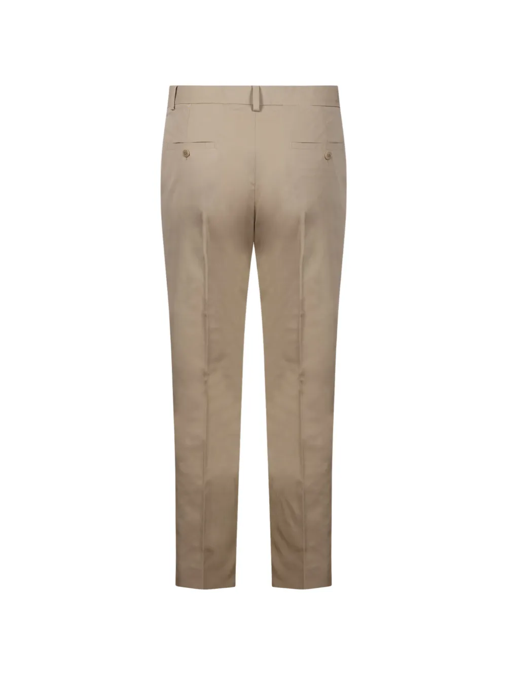 Weekend Max Mara Slim-fit broek van katoen-gabardine Beige
