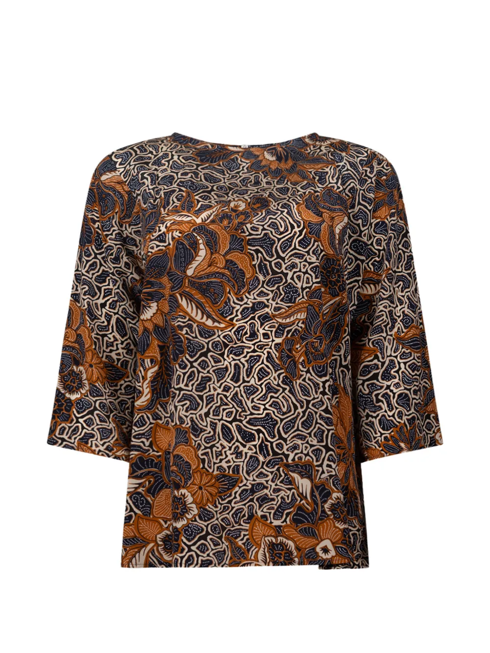 Weekend Max Mara floral-print shirt - Toni neutri