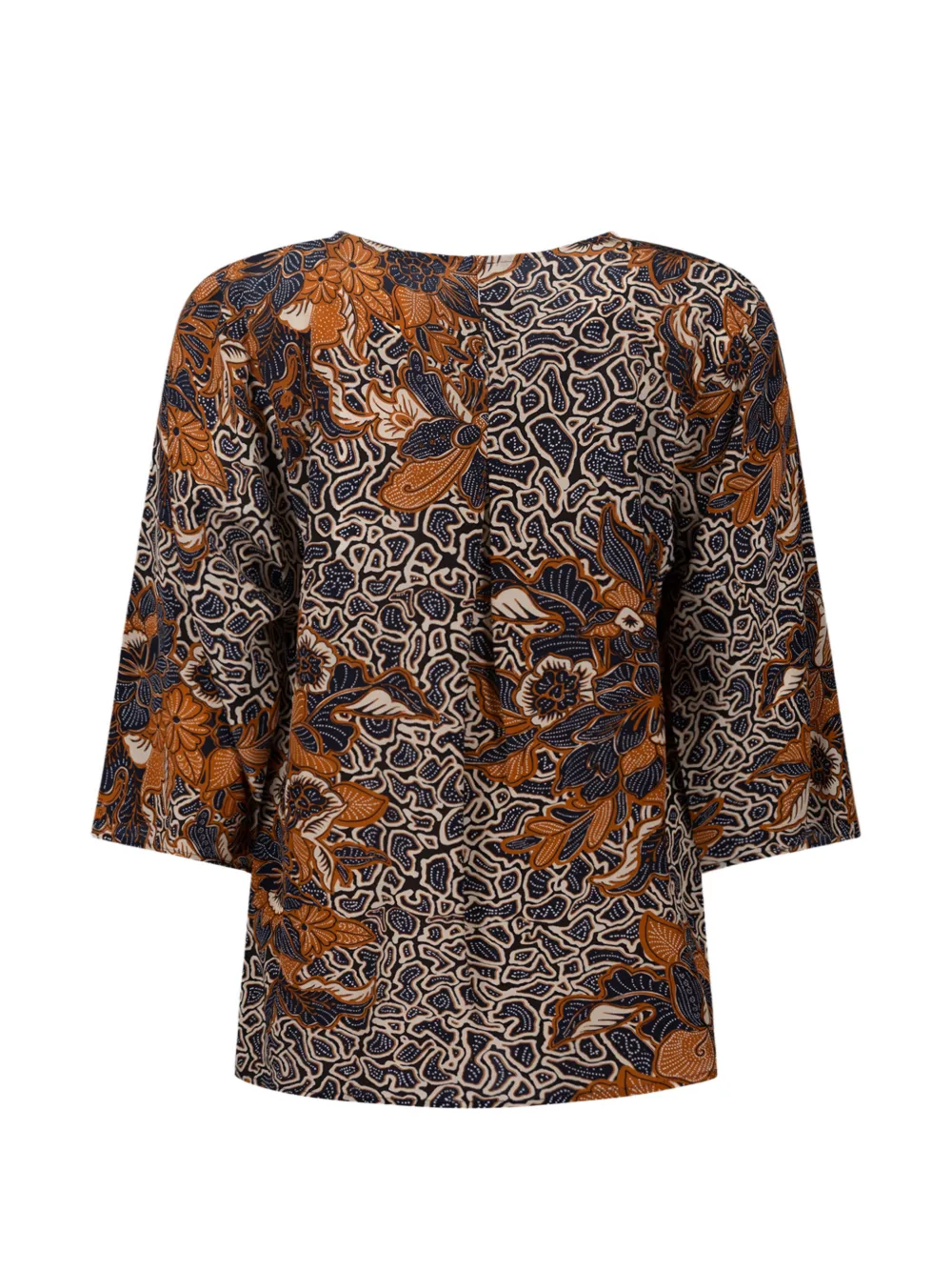  Weekend Max Mara Floral-print Shirt - Neutrals 