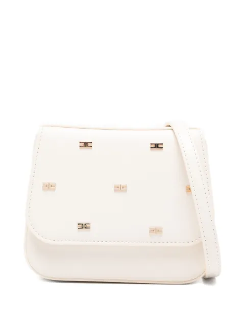 Elisabetta Franchi La Mia Bambina logo-embellished mini crossbody bag