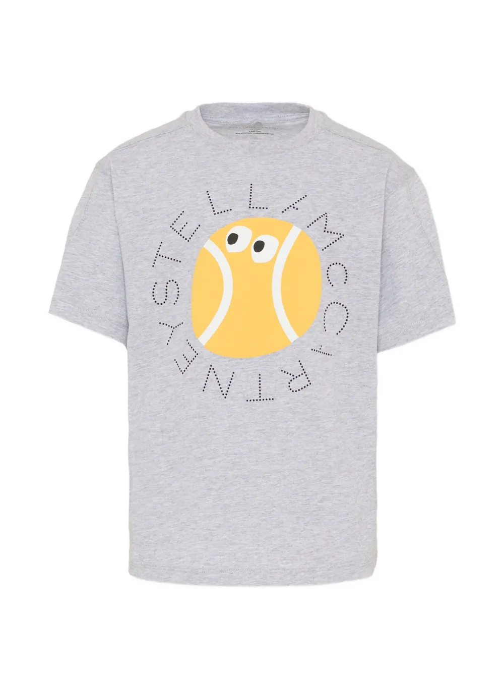 Stella McCartney Kids graphic-print short-sleeves T-shirt - Grigio