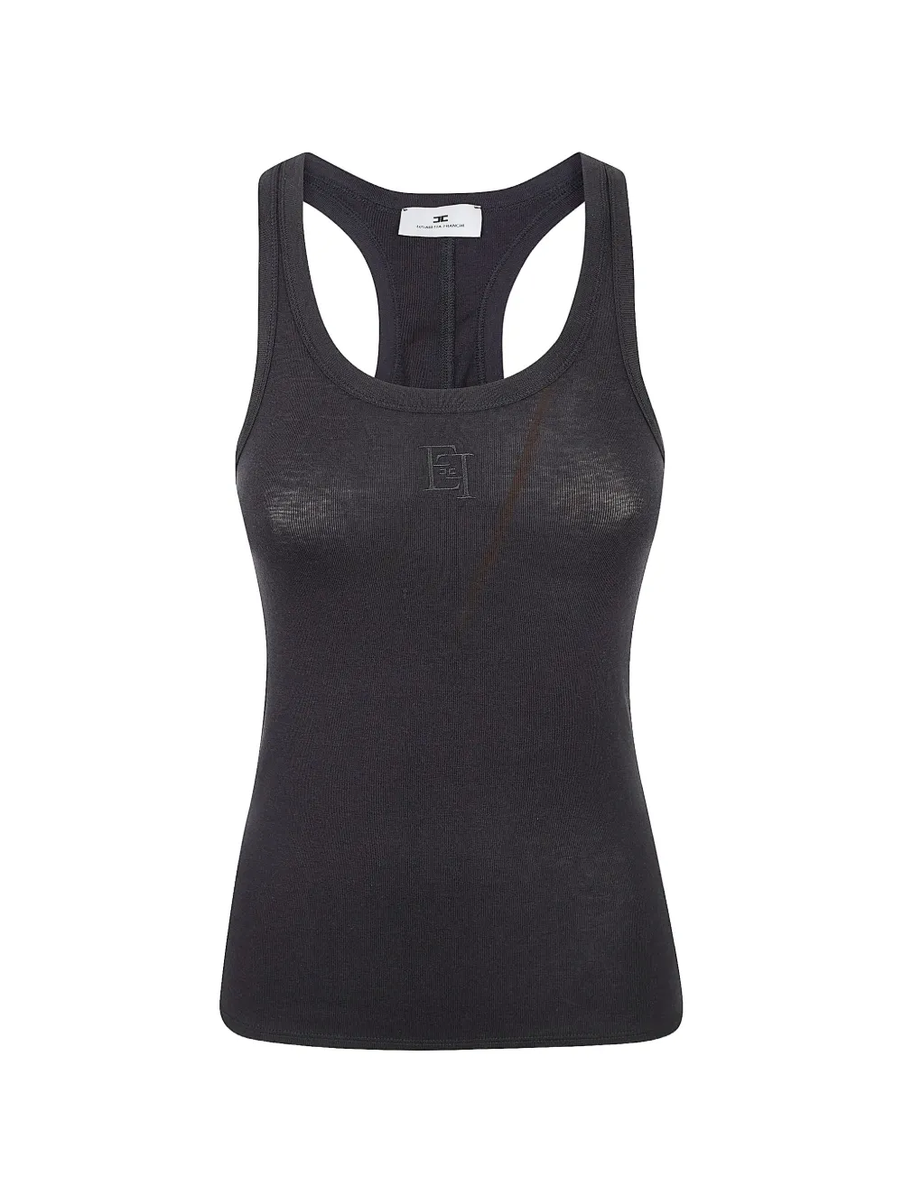 Elisabetta Franchi racerback top - Nero