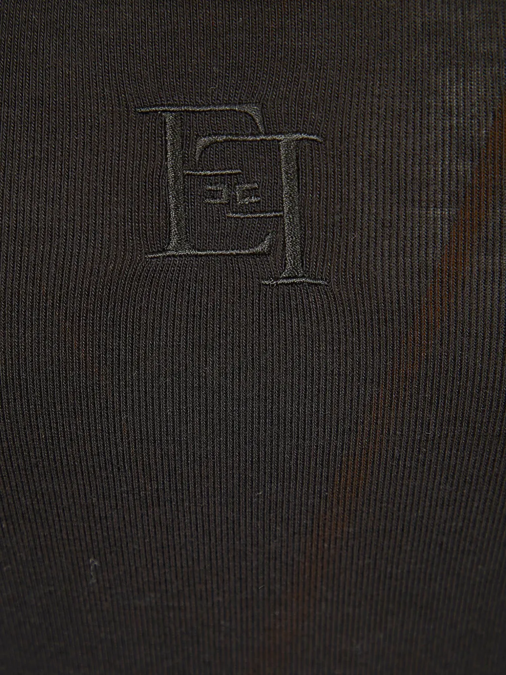  Elisabetta Franchi Racerback Top - Black 