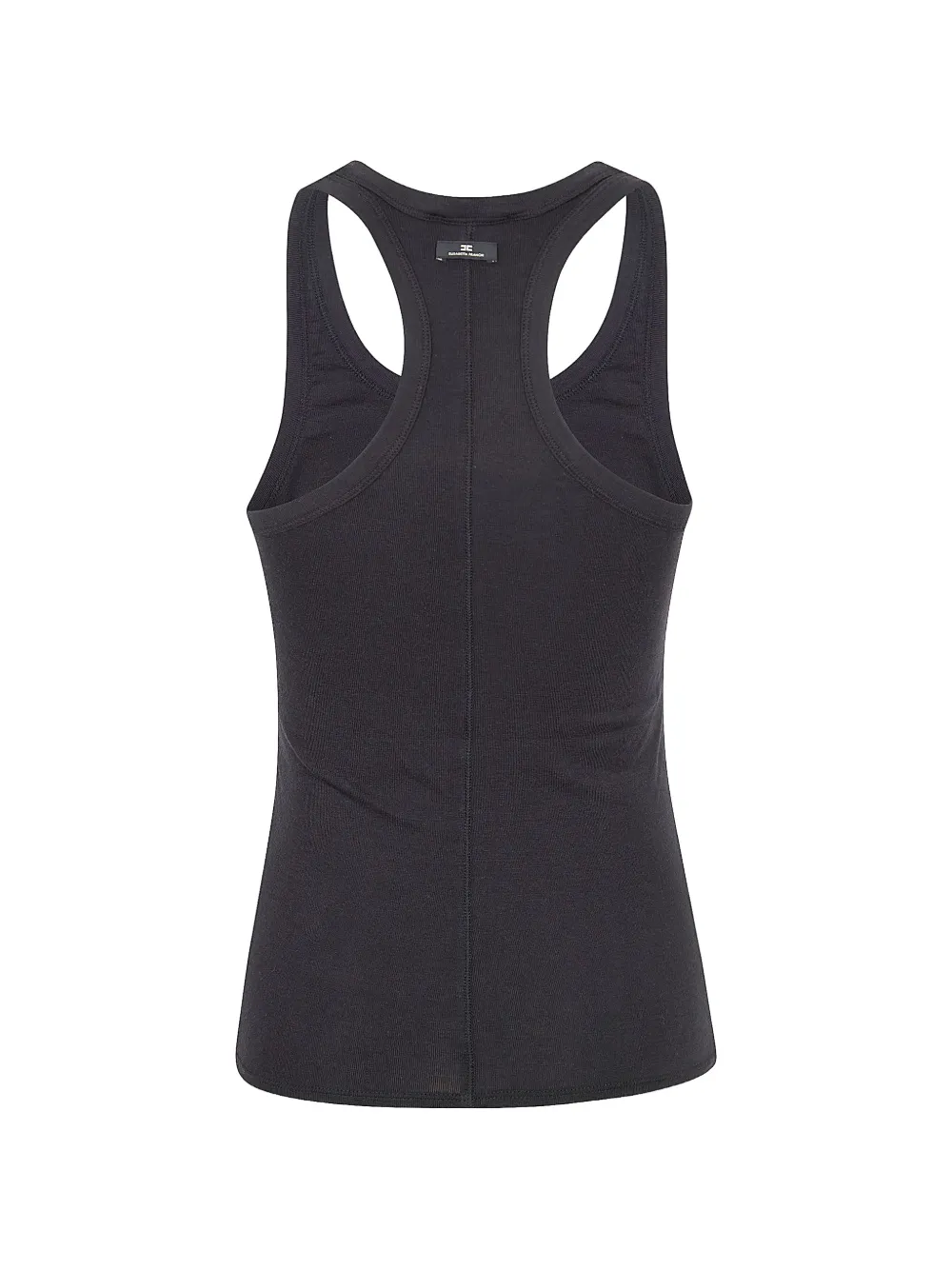  Elisabetta Franchi Racerback Top - Black 