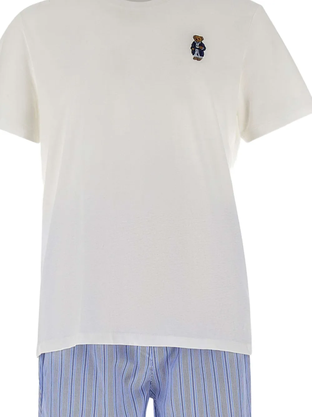 Polo Ralph Lauren Gestreepte pyjama Wit