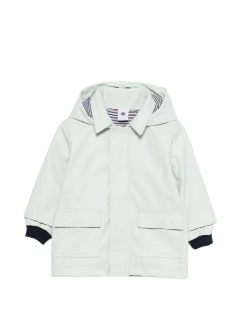 Petit Bateau hooded pocket jacket