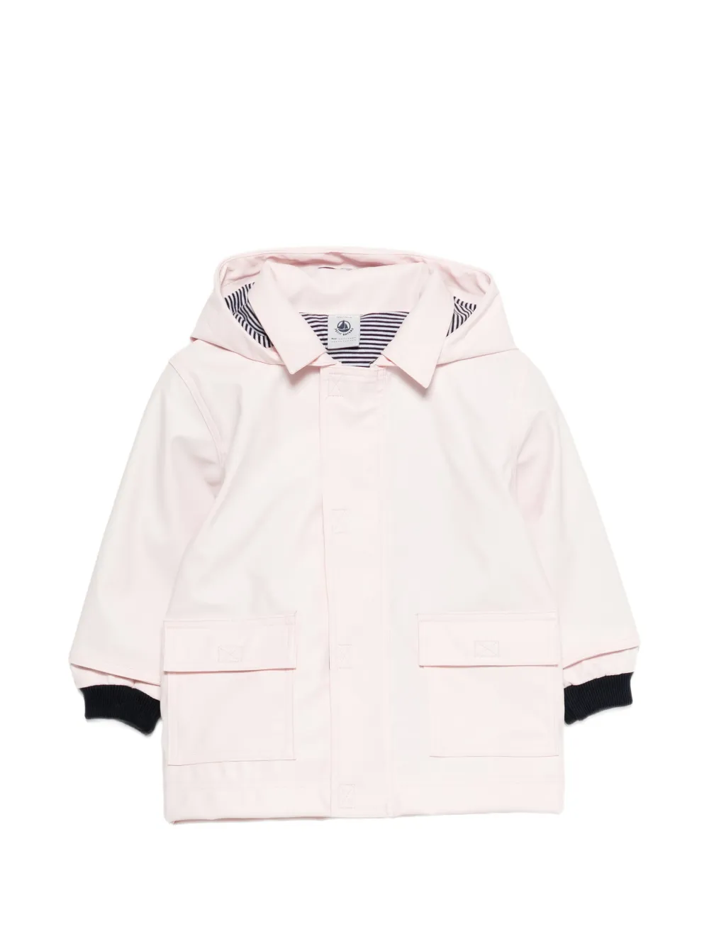 Petit Bateau hooded pocket jacket - Rosa