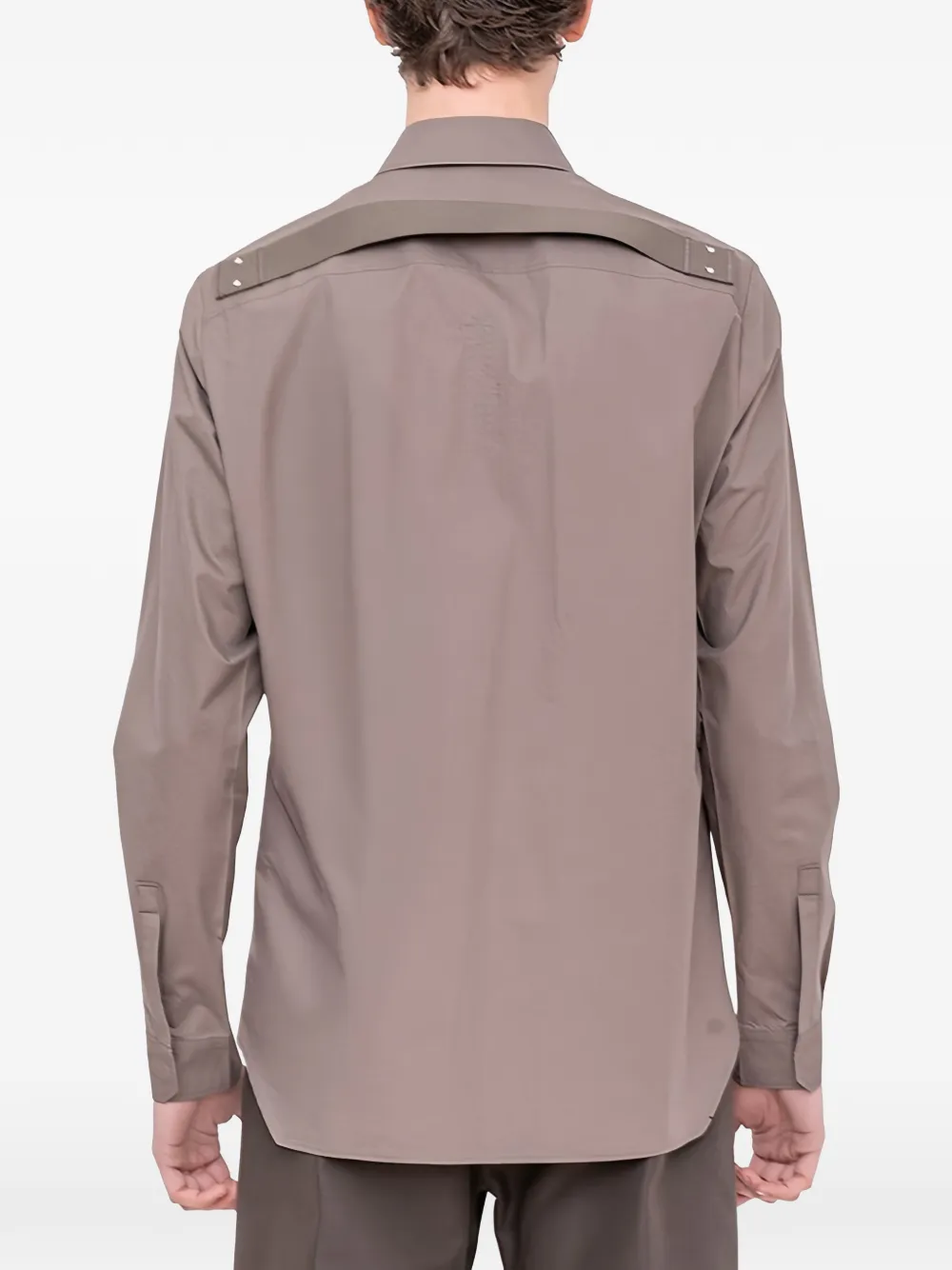 Rick Owens Overhemd met lange mouwen Grijs