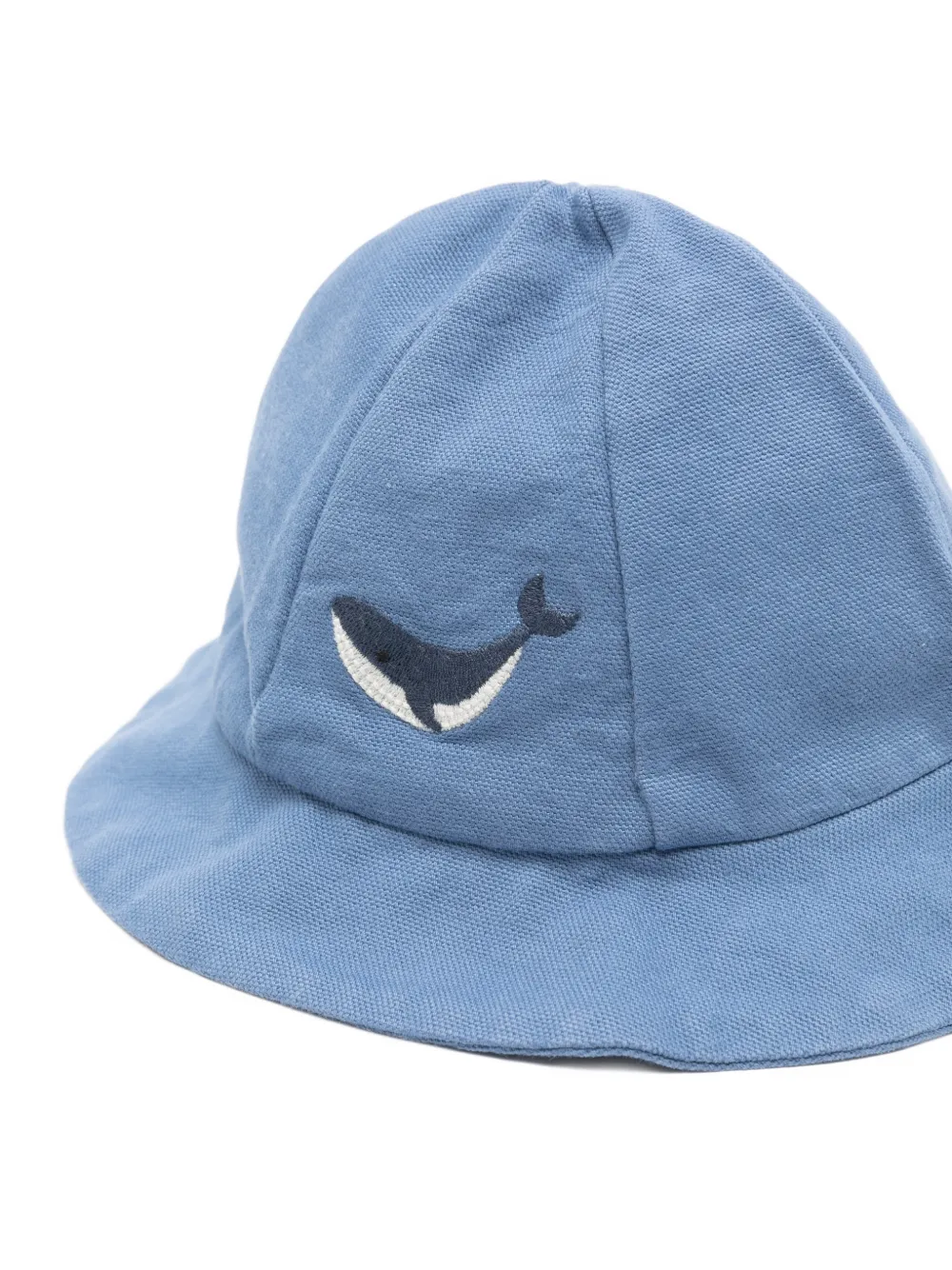  Donsje Steijn Embroidered-whale Hat - Blue 
