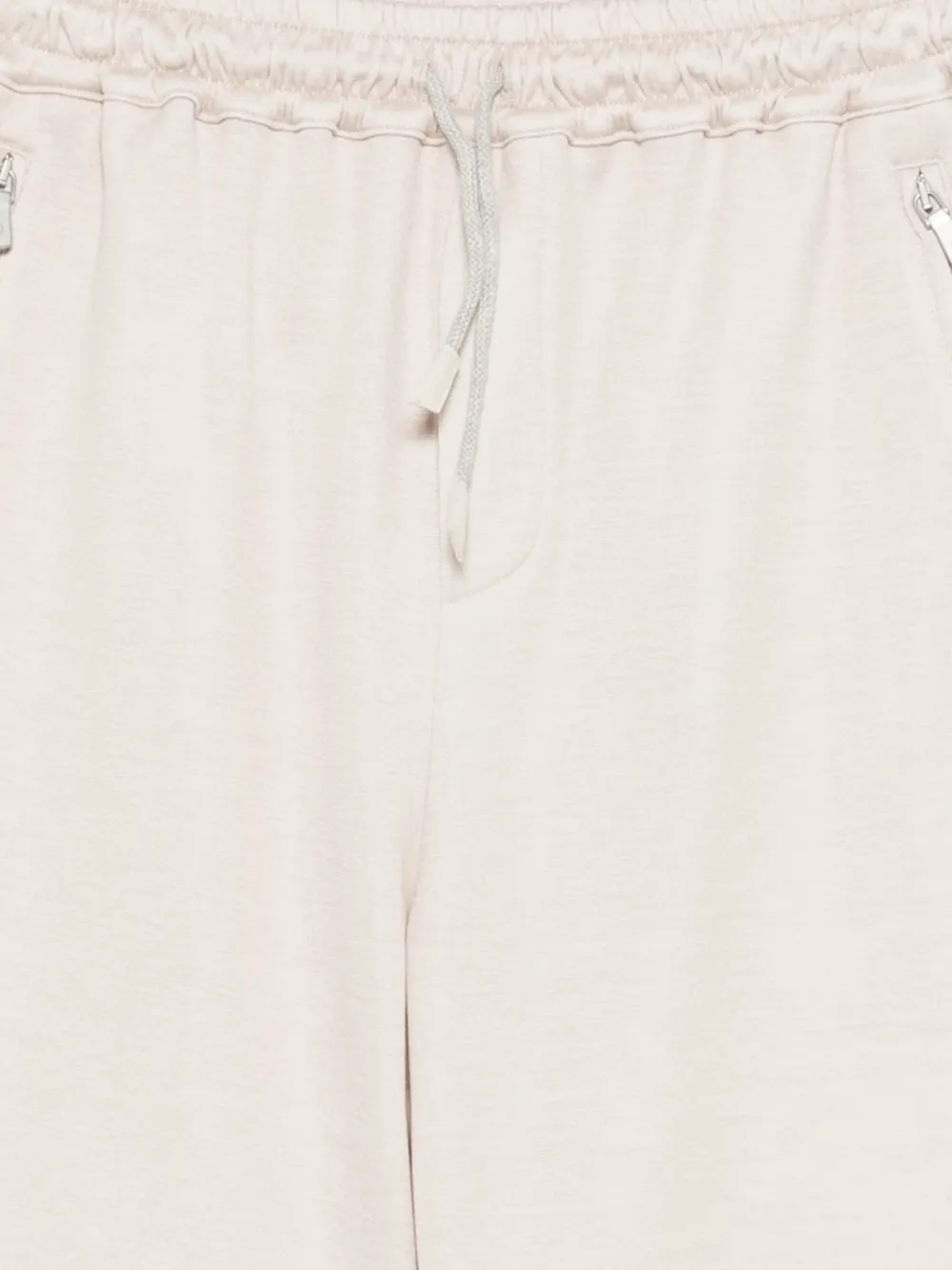  Eleventy Drawstring-fastening Track Shorts - Neutrals 