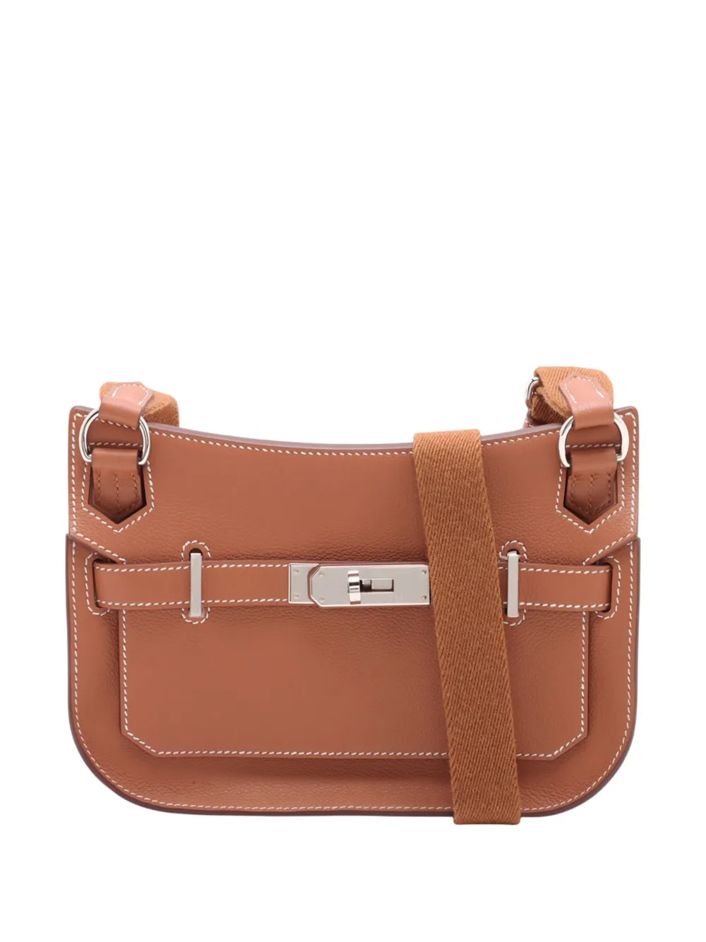 Hermès Pre-Owned 2025 Mini Evercolor Jypsiere crossbody bag - Marrone