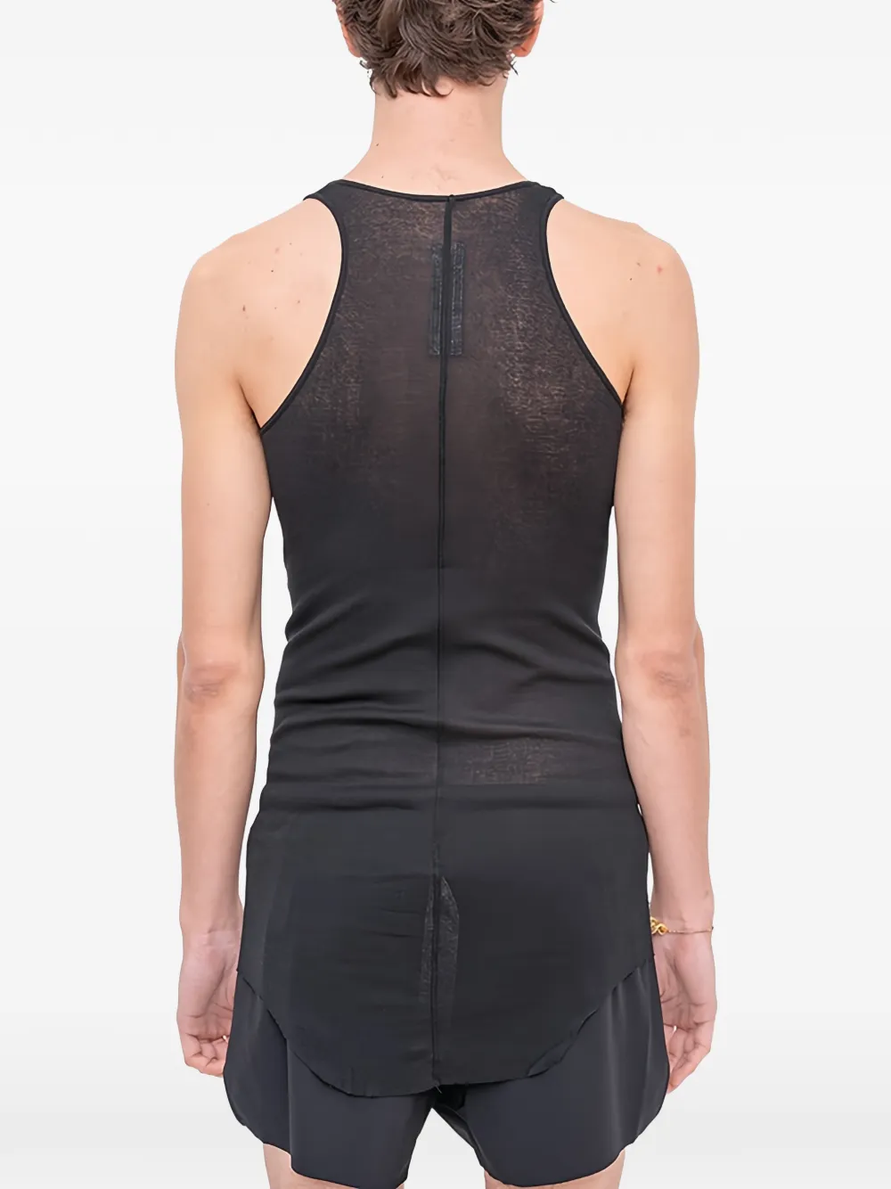 Rick Owens Effen tanktop Zwart