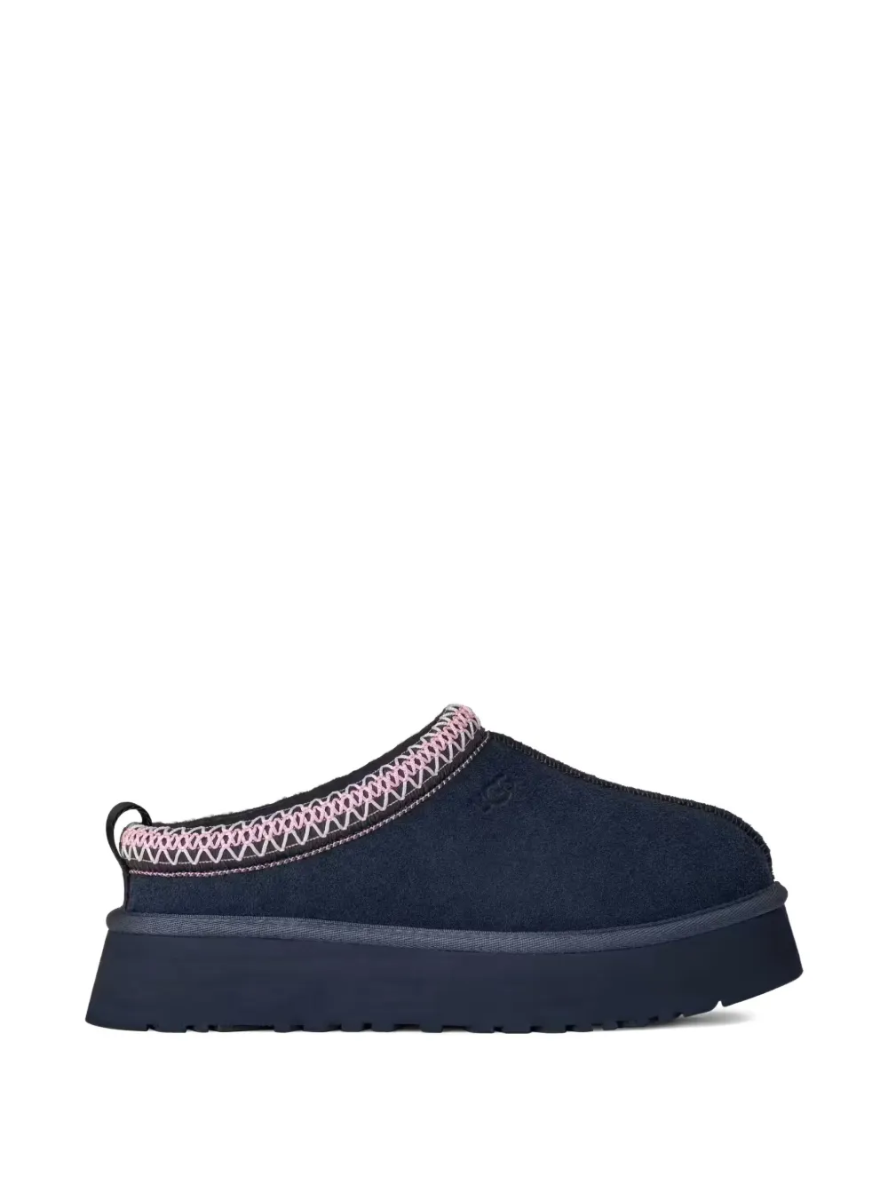 Ugg Platform Trim Mules In Blue