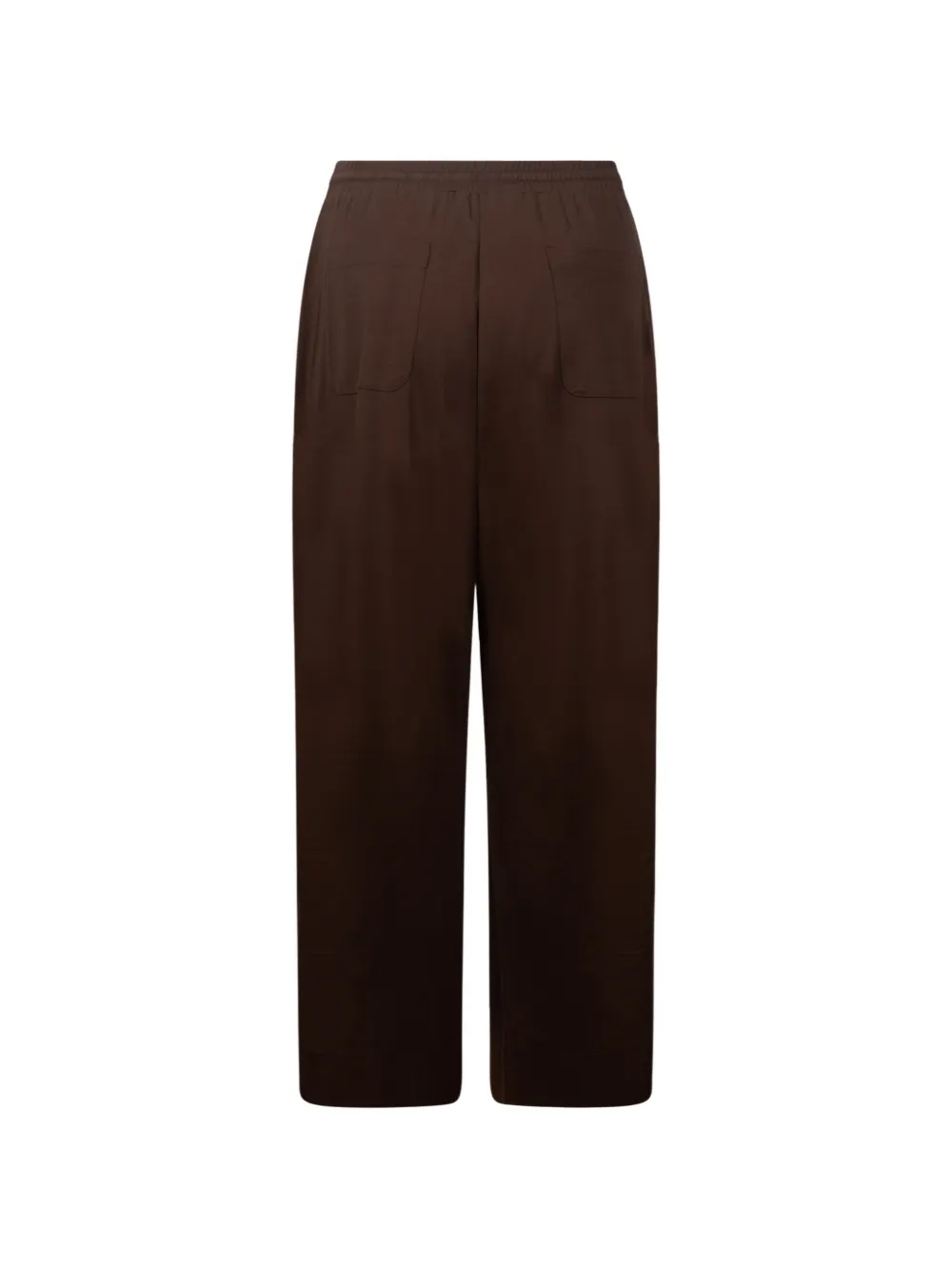 Weekend Max Mara Broek met trekkoord Bruin