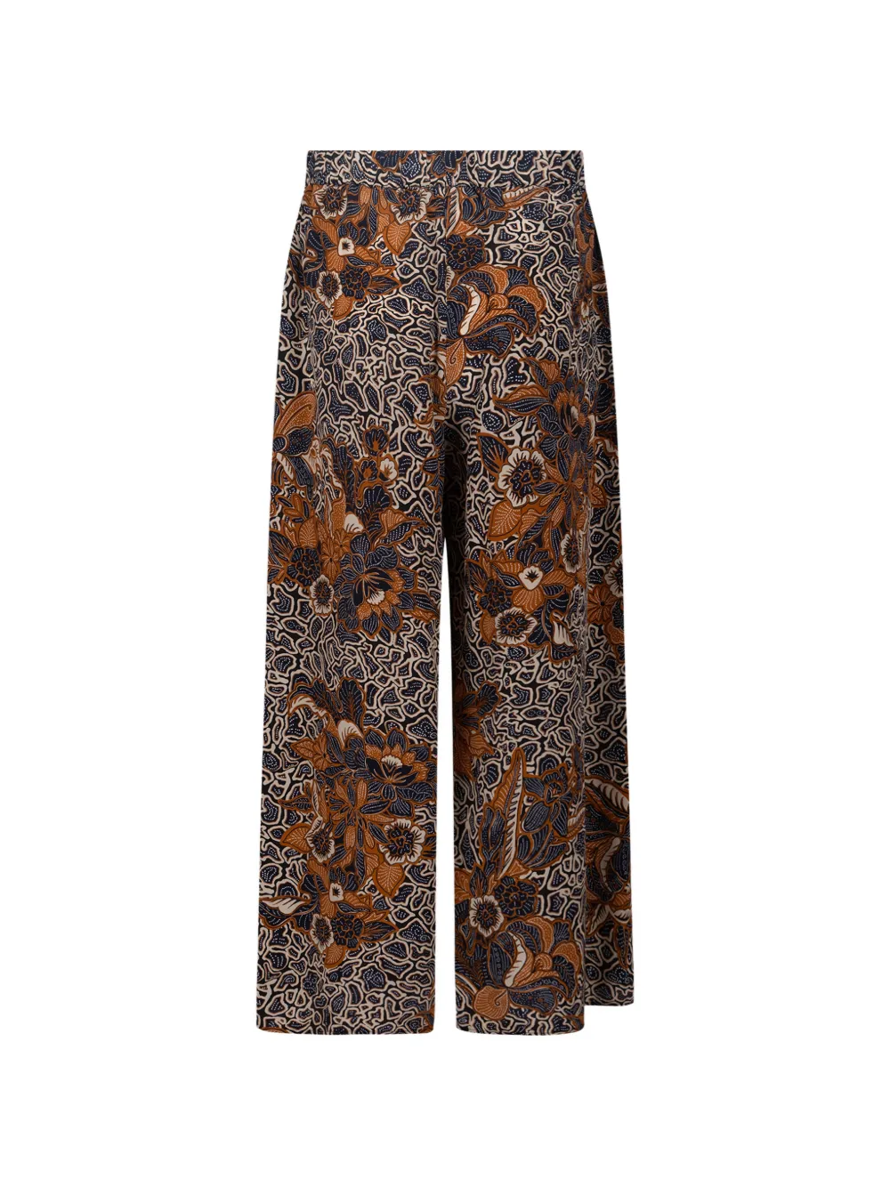 Weekend Max Mara floral-print trousers - Marrone