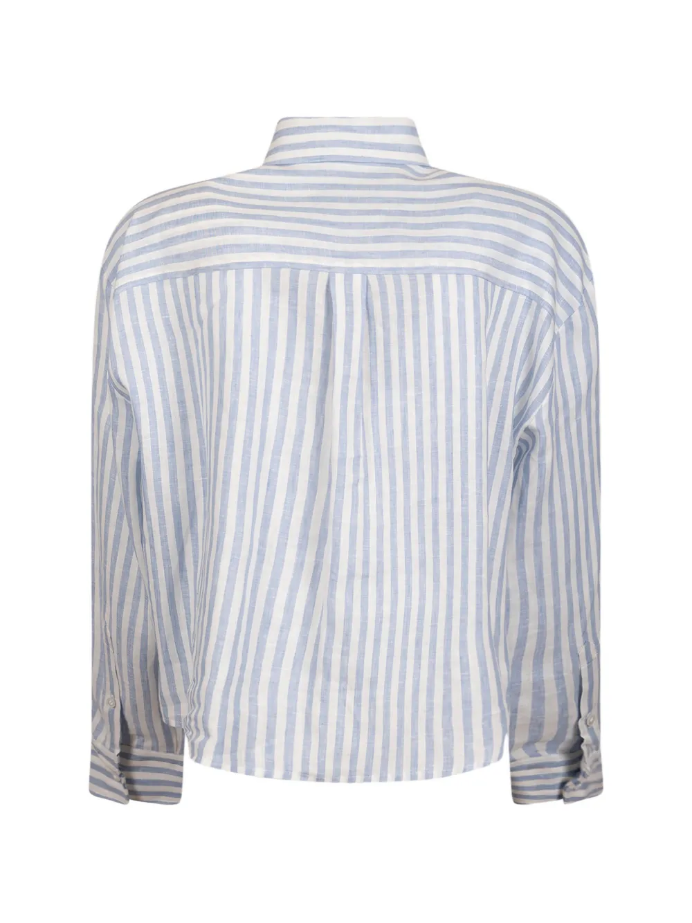  Weekend Max Mara Striped Shirt - Blue 