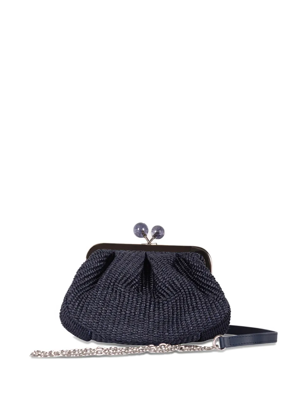  Weekend Max Mara Pasticcino Woven Mini Bag - Blue 