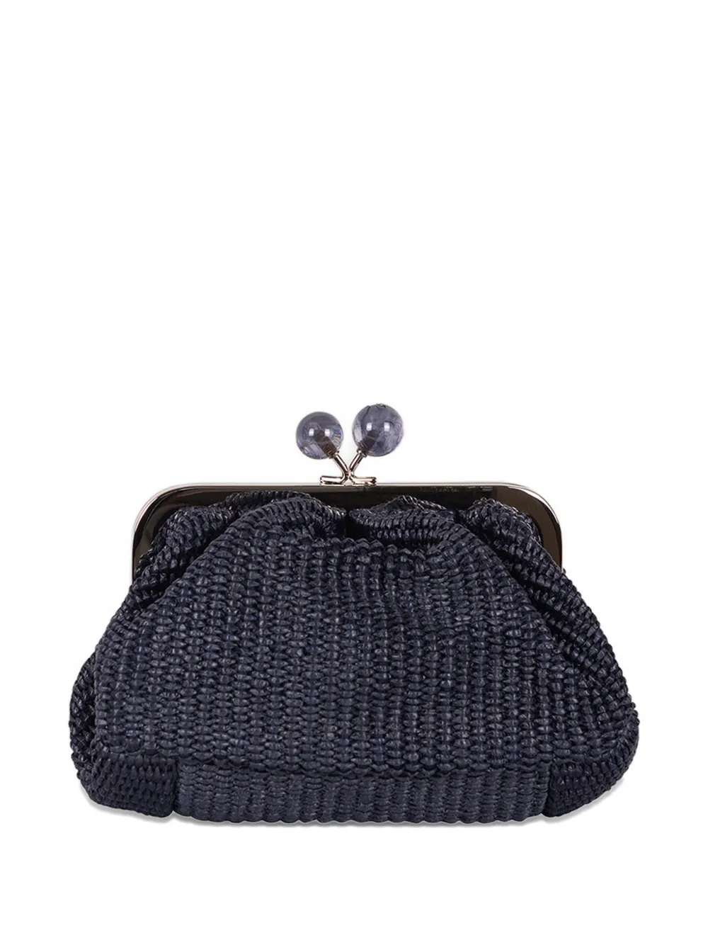  Weekend Max Mara Pasticcino Woven Mini Bag - Blue 
