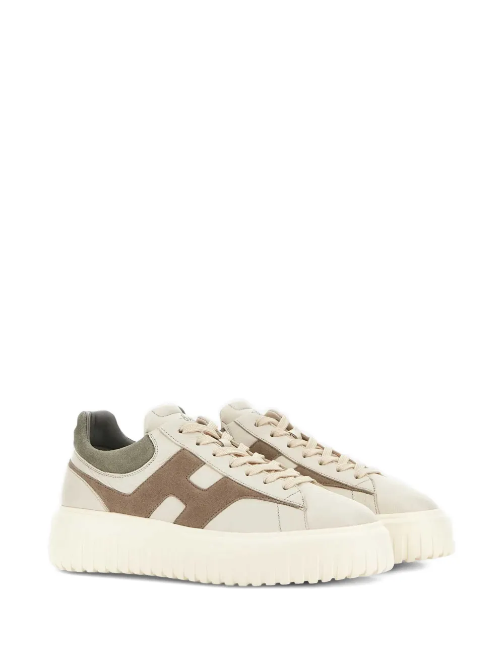 Hogan H-Stripes sneakers Beige