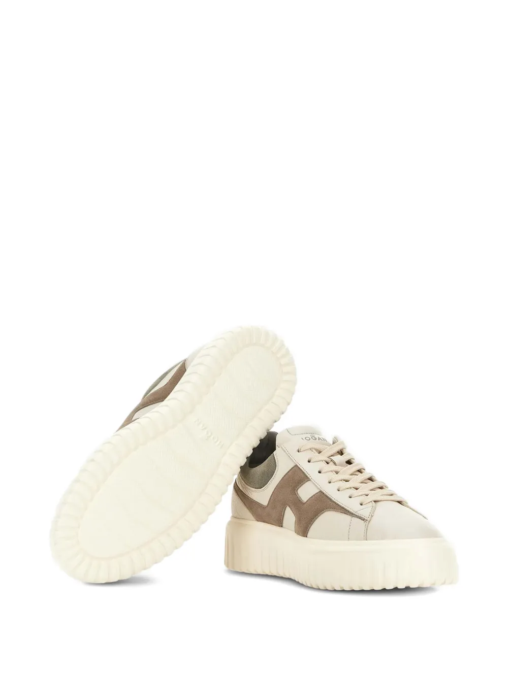 Hogan H-Stripes sneakers Beige