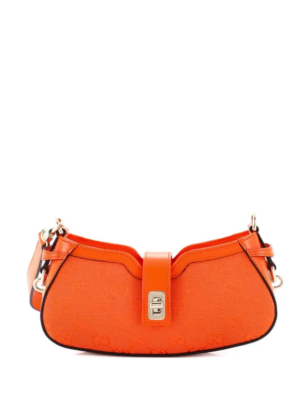Gucci Pre-Owned ムーン サイド GGキャンバス ミニ ショルダーバッグ 