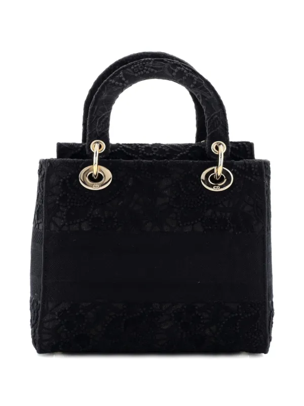 Christian Dior Pre-Owned レディ D‐ライト エンブロイダリー