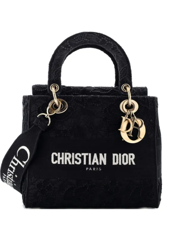 Christian Dior Pre-Owned レディ D‐ライト エンブロイダリー