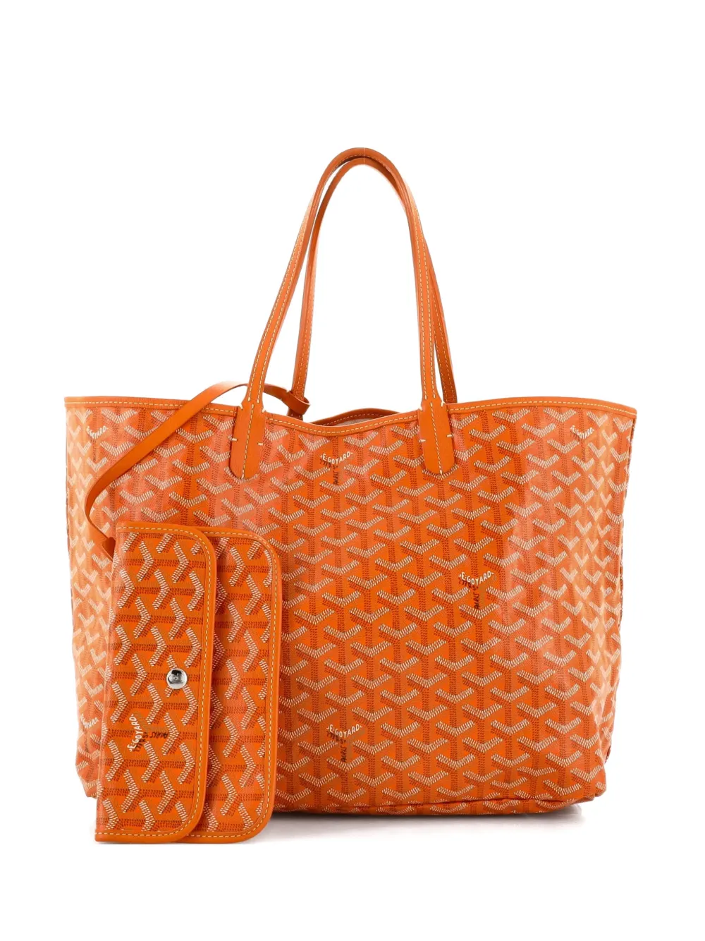Goyard Pre-Owned Saint Louis Coated Canvas PM tote bag - Orange