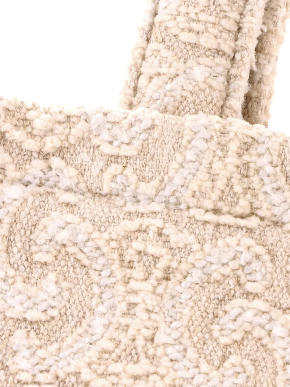 Cabas Thais Triomphe Wool Large Tote Bag