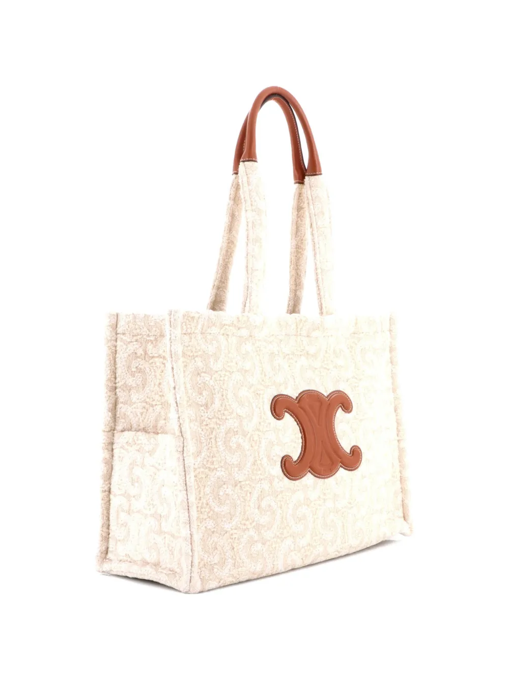 Cabas Thais Triomphe Wool Large Tote Bag