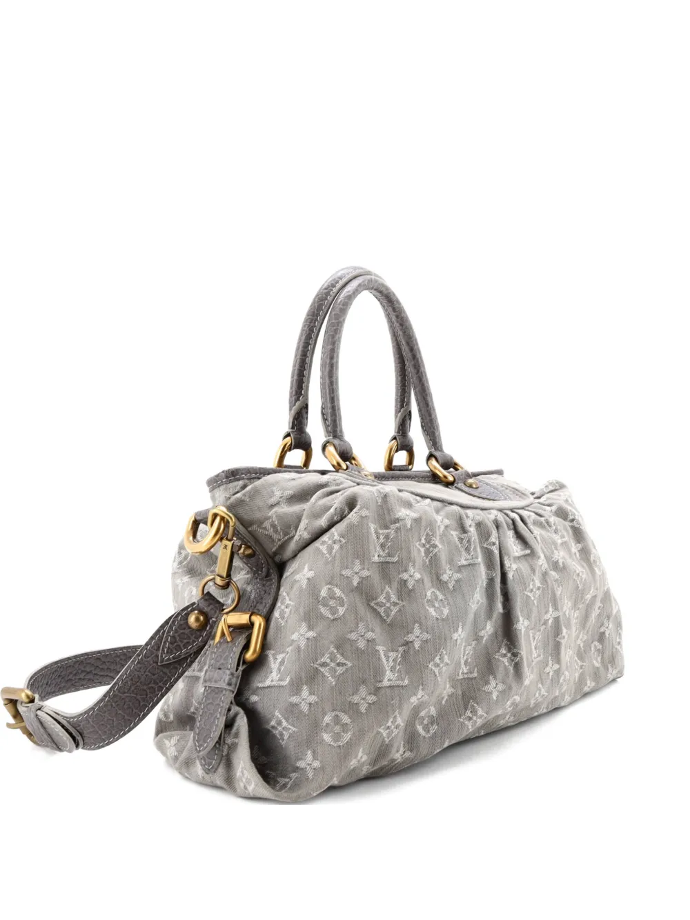 Louis Vuitton Pre-Owned Neo Cabby Handbag Denim MM tote bag - Grigio
