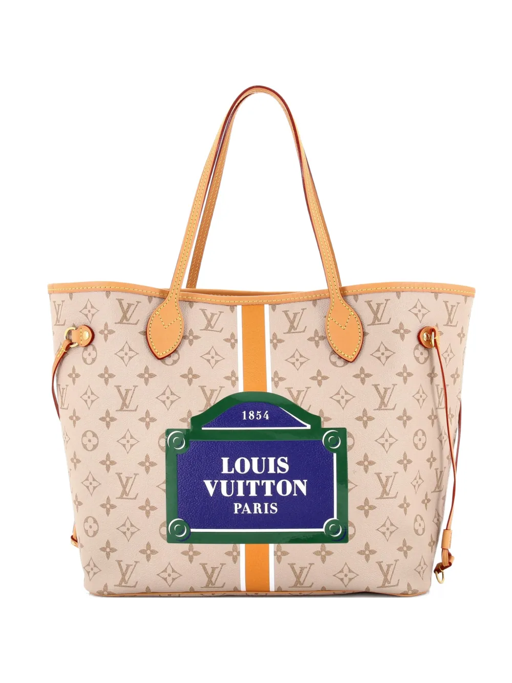 Louis Vuitton Pre-Owned Neverfull NM Monopaname Canvas MM tote bag - Marrone