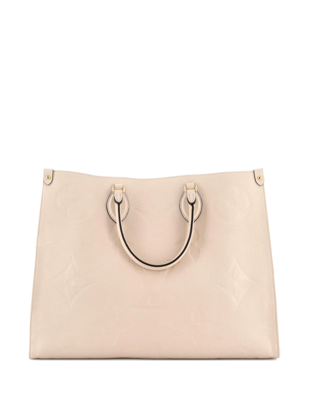 Louis Vuitton Pre-Owned OnTheGo Monogram Empreinte Giant GM tote bag - Toni neutri