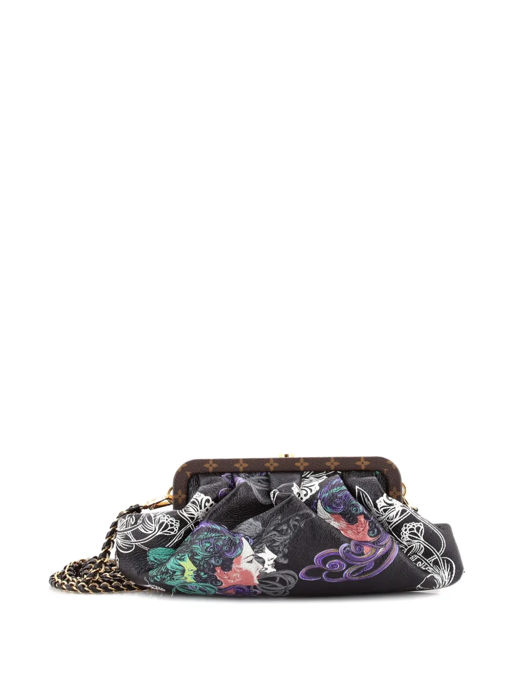 Louis Vuitton Pre-Owned Boursicot Bag Limited Edition Belle Epoque Coated Canvas EW clutch bag - Multicolore