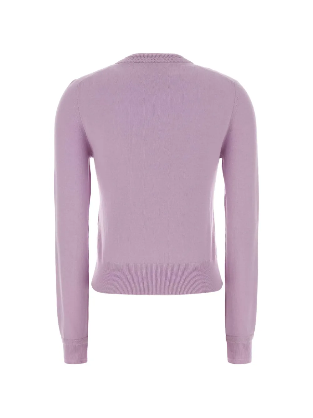 Jil Sander Wollen trui met ronde hals Paars