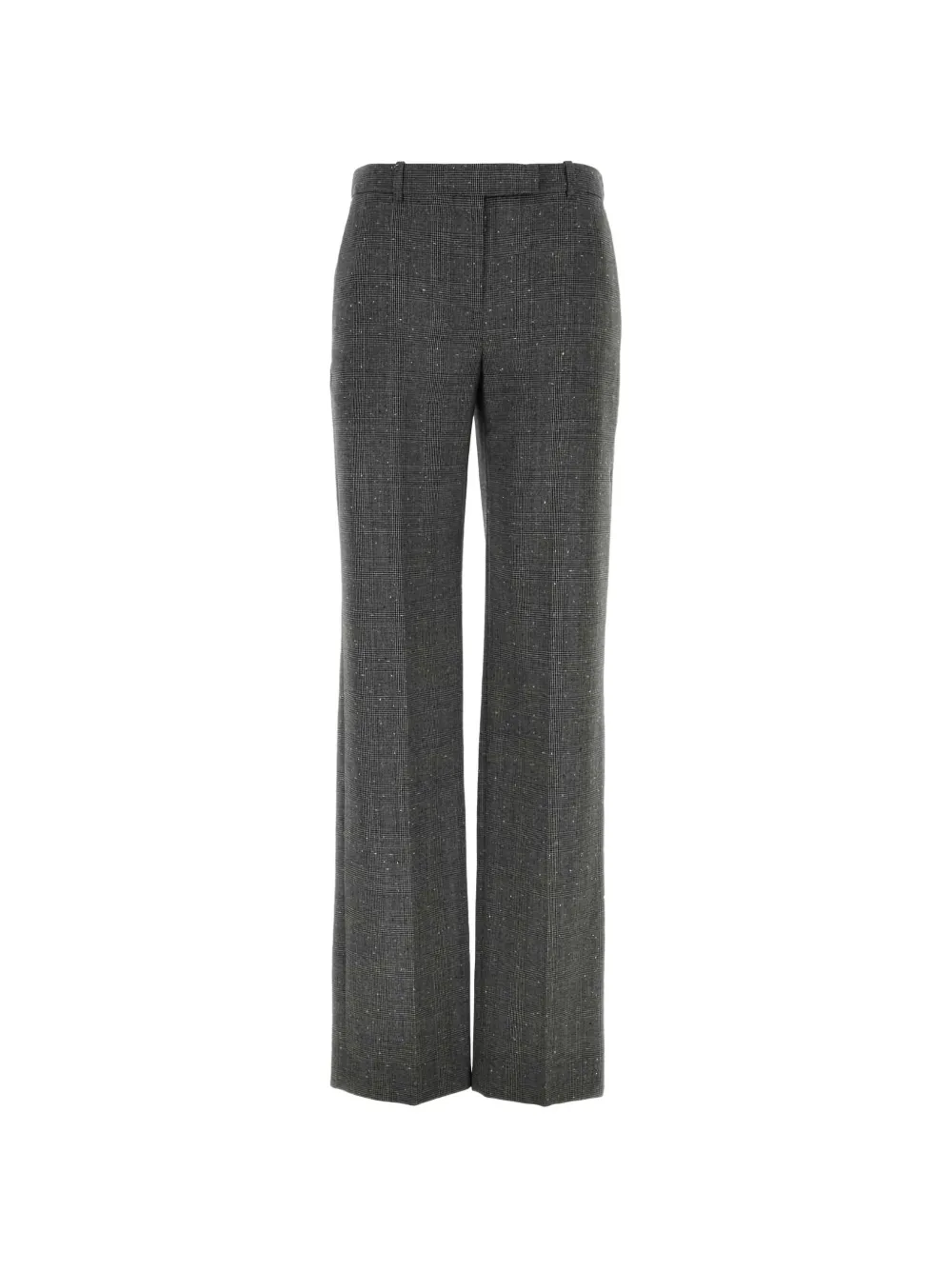 Alexander McQueen embroidered wool trousers - Grigio