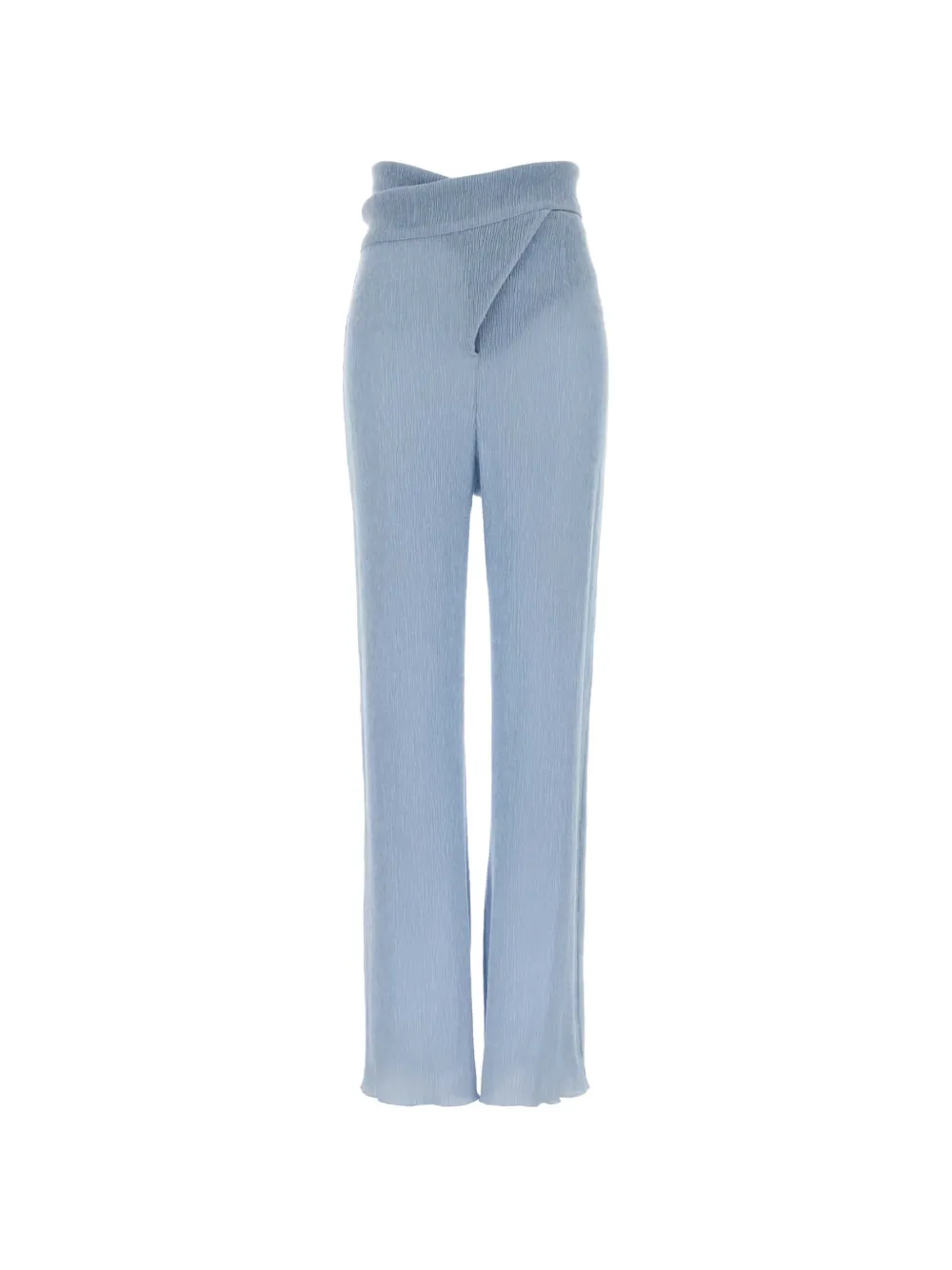 Magda Butrym draped wrap trousers - Blu