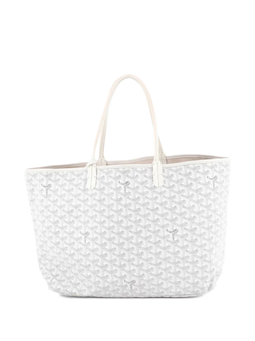 Goyard Pre-Owned Saint Louis Coated Canvas PM tote bag - Bianco