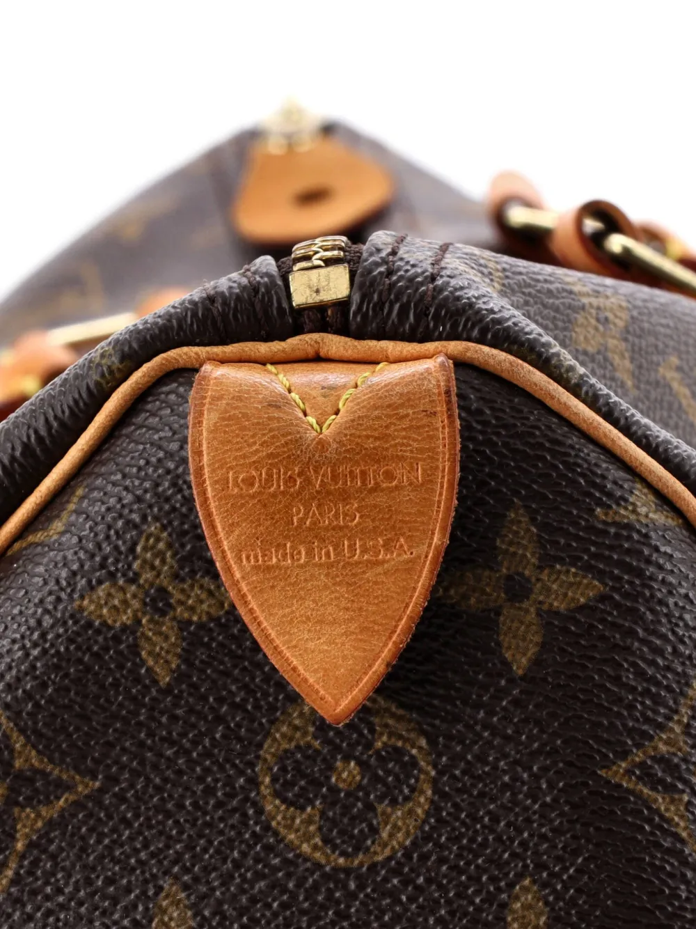 Speedy Handbag Monogram Canvas 35 Satchel