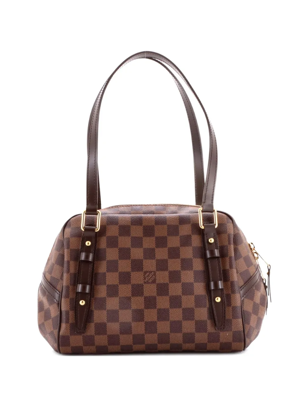 Louis Vuitton Pre-Owned Borsa a spalla Rivington PM Damier - Marrone