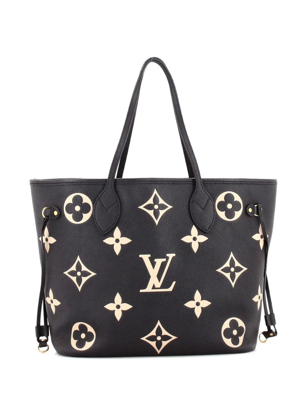 Louis Vuitton Pre-Owned Neverfull NM Bicolor Monogram Empreinte Giant MM tote bag - Nero