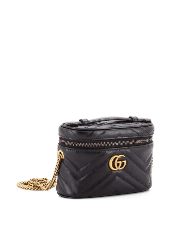 Gucci Pre-Owned GGマーモント トップハンドル バニティチェーン 