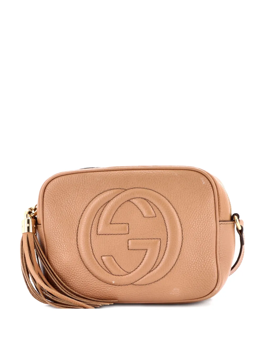 Gucci Pre-Owned Soho Disco Leather Small crossbody bag - Marrone