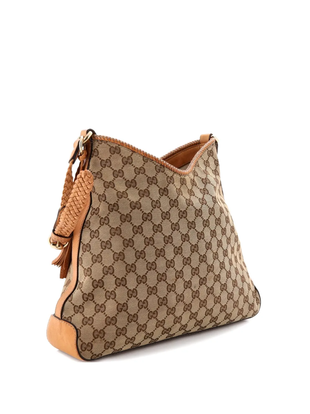Gucci Pre-Owned Marrakech GG Canvas Medium hobo bag - Marrone
