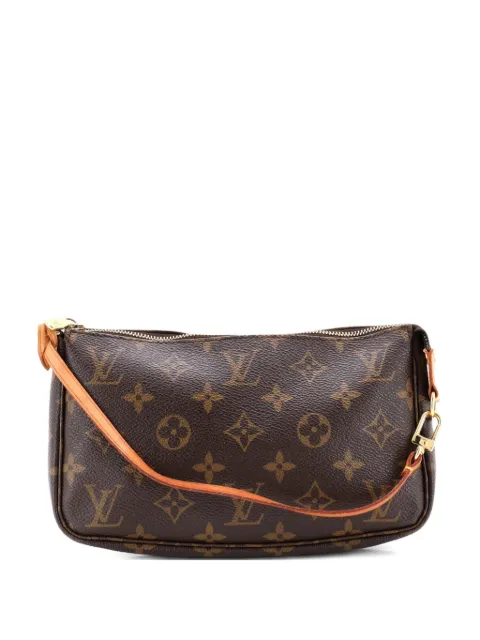 Louis Vuitton Pre-Owned bolsa de mano Pochette Accessories de lona con monograma