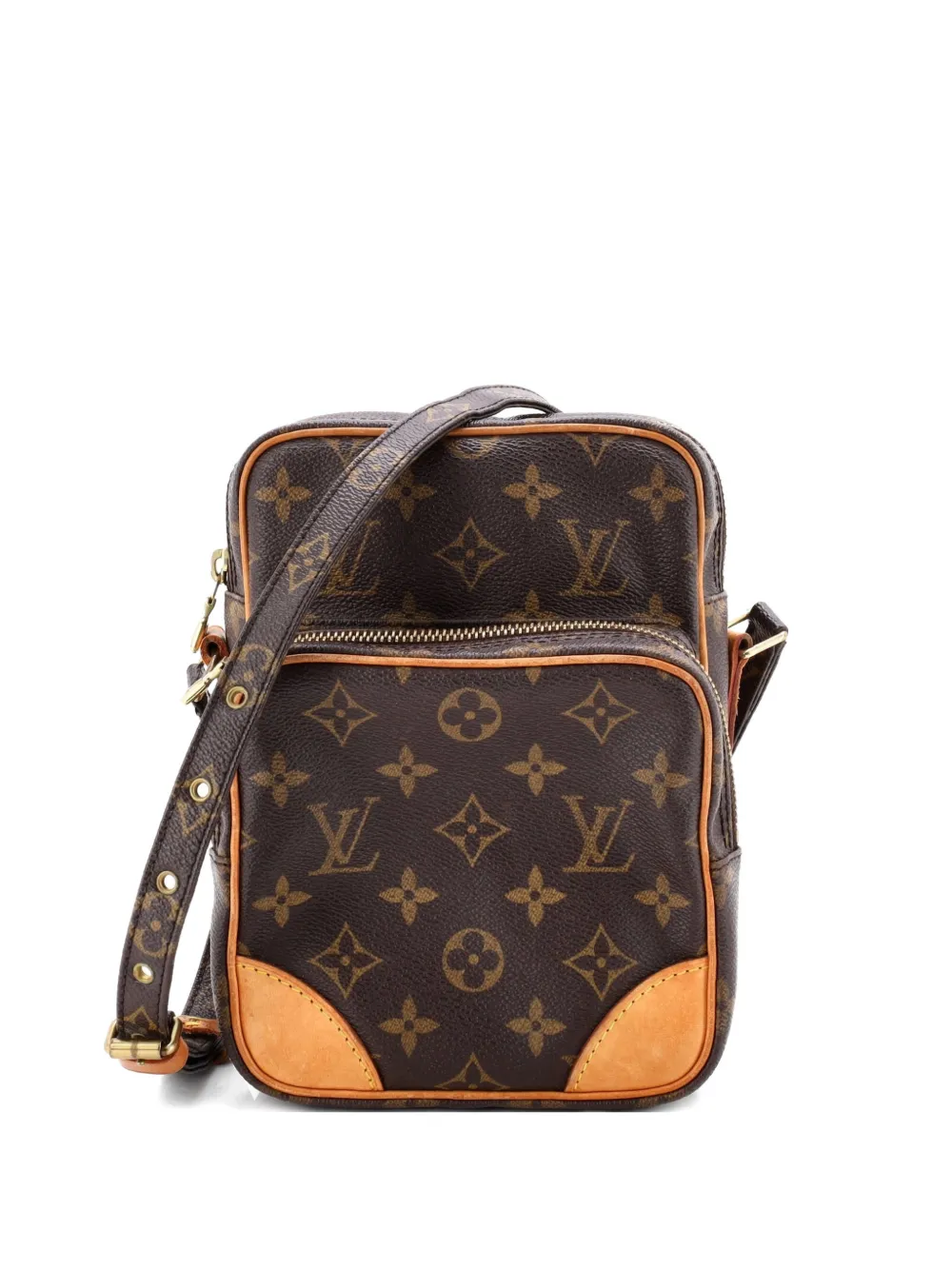 Louis Vuitton Pre-Owned Amazone Bag Monogram Canvas MM crossbody bag - Marrone
