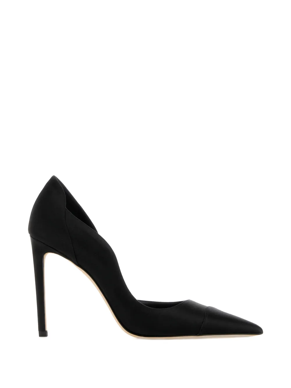 Jimmy Choo Brigitte satijnen pumps Zwart