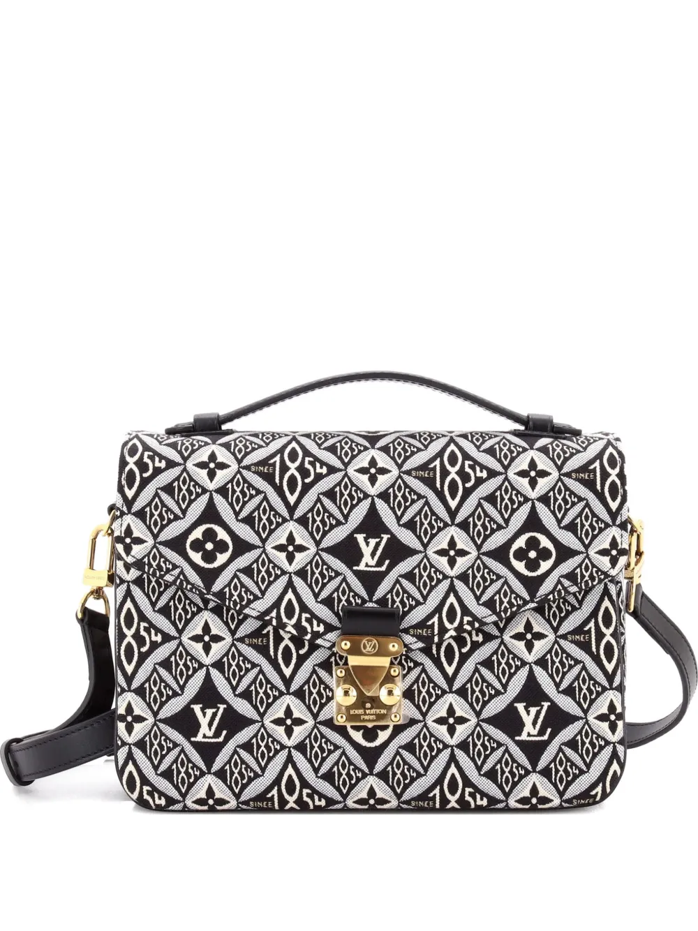 Louis Vuitton Pre-Owned Pochette Metis Limited Edition Since 1854 Monogram Jacquard crossbody bag - Nero