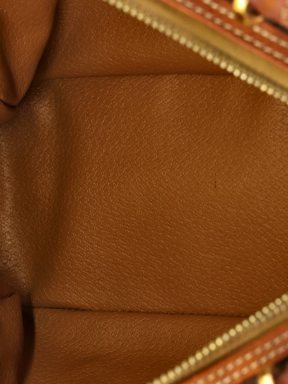 Vintagem Dome Handle Bag Macadam Coated Canvas Satchel