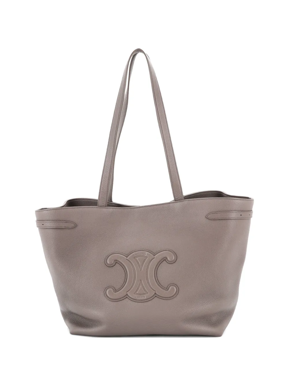 Celine Pre-Owned Anais Cabas Leather Medium tote bag - Grigio